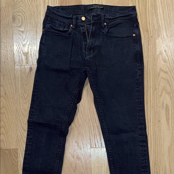 Black Zara Man Jeans - Picture 2 of 3